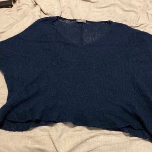 Wooden ships navy blue sweater